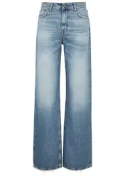 Haikure Korea Straight-leg Jean - Blue - 27 (W27 / UK8-10 / S) 27 (W27 / UK8-10 / S)