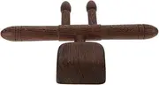 Small Wooden Massager Wood Tool for Neck Shoulder Back Compact and Lightweight Massage Device