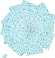 PLAFOPE Bouquet Wrap Paper 10 Sheets of Birthday Wrapping Paper Animal Patterns Vellum Floral Packing Paper for