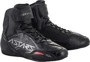 Alpinestars Faster-3 Mens Motorbike Boots 11 D(M) US Black Gun Metal