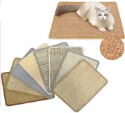Cat Scratching Mat Scratcher Pad Board Natural Sisal Pet Cat Toys Sofa Protector