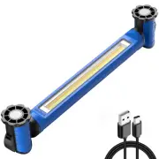 Work Light for Mechanic, 3000LM Bright LED Work Lights, 5000mAh Rechargeable ...