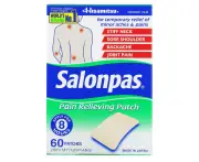 Salonpas, Pain Relieving Patch, 60 Patches