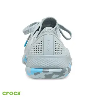 【Crocs】女鞋 大理石紋女士LiteRide360徒步繫帶鞋(207632-0ZU)