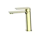 Greens Novi Basin Mixer Mid-Brushed Brass-LF24203555BB