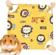 Ferret Hammock for Cage | Soft Sugar Glider House with Cute Animal Cartoon Patterns - Breathable Play and Sleep House Ferret Cage Toys for Sugar Glider