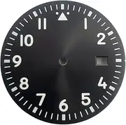 [NPKNGZTATW] 34mm Watch Dial Luminous Pilot Style Fit NH35 NH35A NH36 Movement Watch dial
