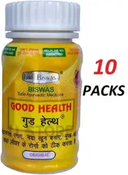 Dr Biswas Ayurvedic Good Health 50 Capsules PACK OF 10