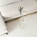 Transparent Tea Table Acrylic Side Small round Simple Creative Corner Modern Tab