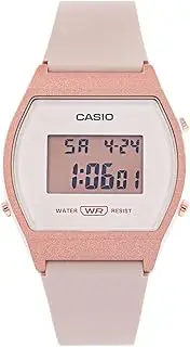 [Casio] LW204-4A Unisex Rose gold Digital Watch with Pink Band