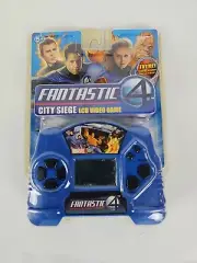 Marvel Fantastic 4 City Siege LCD Electronic Handheld Video Game Still Sealed