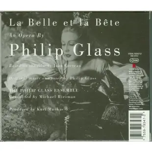 原聲帶-美女與野獸-2CDs(La Belle et la Bete)- Philip Glass(12),德版