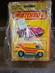 Vintage 1979 Matchbox Superfast Chevy Van Red Strip