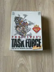 Publisher's Task Force Vol 1 Clip Art Retro NIB 1000 Images w/ CD ROM VHTF RARE