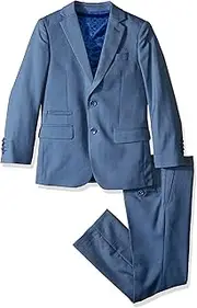 [Isaac Mizrahi] Boys' Blue Slim Fit Suit Set