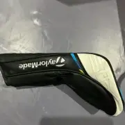 TaylorMade 2021 Golf Sim2 Driver Headcover Black/White/Blue/Lime Neon