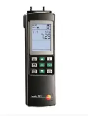 Testo 0560 5211 ABS Pressure Meter, 0 to 100hPa Range, 0.1 Percent Accuracy, 9V
