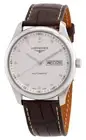 Longines Master Collection Automatic Leather Diamonds Mens Watch L2.755.4.77.3
