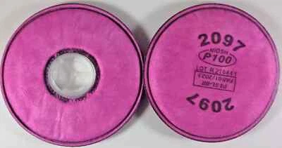 2x P100 Particulate Filter for Respirator Mask Brand New