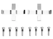 For 2013-2018 Audi S7 Brake Hardware Kit Front Dynamic Friction 44645SN 2017 (for: Audi)