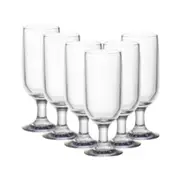 D-Still 395ml Unbreakable Goblet Glass, Set of 6