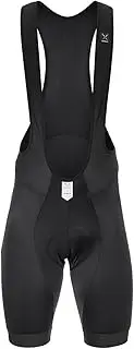 [De Marchi] Short Bibs Classico Short Bibs, Black, Extra Large