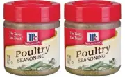McCormick Specialty Herbs And Spices Poultry Seasoning 2 Bottle Pack
