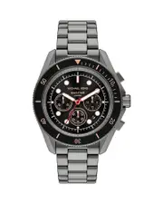Michael Kors Maritime Chronograph Gunmetal Stainless Steel Watch, 45mm