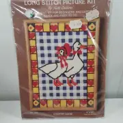 Vintage Long Stitch Crewel Geese Kit by Nicole Creations