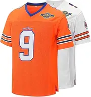 [NANQUAN] Waterboy Football Jersey, Stitched #9 Bobby Boucher 50th Anniversary Movie Football Jerseys S-XXXL