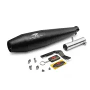 "RED ROOSTER PEGASUS RS EXHAUST, MATTE" FIT FOR HONDA CB 350 RS