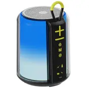 Portable Bluetooth Speaker with AUX Input, 8W Loud Stereo Sound, RGB Light, T...