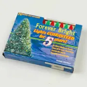 Forever Bright Green Red 70 Micro-Chip Led Christmas Lights Set Indoor Outdoor
