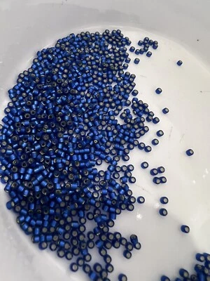 5grams miyuki delica Japanese seed beads 11/0 db693 Semi Matte SL Dusk Blue