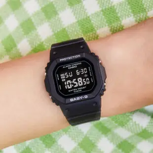 【CASIO 卡西歐】BABY-G 纖薄輕巧電子手錶 母親節 禮物(新版BGD-565U-1/舊版BGD-565-1)