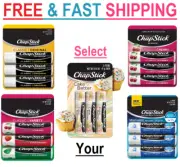 ChapStick Classic Original Lip Balm Tubes - 0.15 Oz (Pack of 3).Select Types