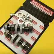 Bulkhead electrical connector x 2 Heavy duty 30 Amp terminal FSA-499
