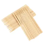 100 Pcs Scratch Paper Wood Draw Stick Wooden Stylus Sticks Child