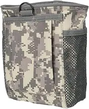 Snblzhef Storage Bags, Recycling Bags, Garbage Bags, Tool Kits, Suitable for Outdoor Hiking and Camping White Camouflage