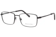 Bvlgari BV1123 2073 Eyeglasses Men's Matte Brown Full Rim Rectangle Shape 56mm