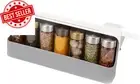 Cupboardstore in Cupboard, Kitchen Storage Under-Shelf Spice Rack, Organiser Gre