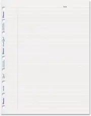 Blueline MiracleBind Notebook Refill Sheets 50 Sheets 9.25x7.25-Inch (AFR9050R)