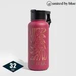 UNITED BY BLUE 707-277 不鏽鋼保溫瓶 (32OZ｜945ML) / 346-酒紅