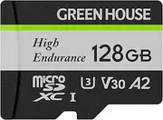 Greenhouse GH-SDM-WA128G MicroSDXC 128G UHS-I V30 A2 Waterproof for Security Cameras/Surveillance Cameras/Dash Camera, Power Shut-Off Protection