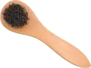WATIIFUFU Shoe Polish Brush Kit Horsehair Cleaning Brush for Shoes Durable Handle Gentle Polishing and Shine