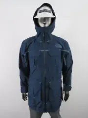 Mens The North Face RMST REMASTERED Futurelight Hooded Mountain Coat Jacket Blue