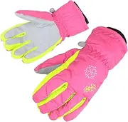 [AMYIPO] Kids Winter Snow Ski Gloves Children Snowboard Gloves for Boys Girls