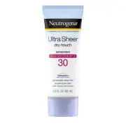 Neutrogena Ultra Sheer Dry-Touch Sunscreen Lotion, Broad Spectrum SPF 30 UVA/UVB