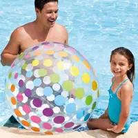 在飛比找蝦皮購物優惠-INTEX 42吋 大沙灘球 海灘球 充氣球 大球 (充氣後