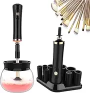 Makeup Brush Cleaner Machine - Super Fast Electric Makeup Brush Cleaner and Dryer - Quick Wash and Dry in Seconds - Suit for Most Makeup Brush Sizes